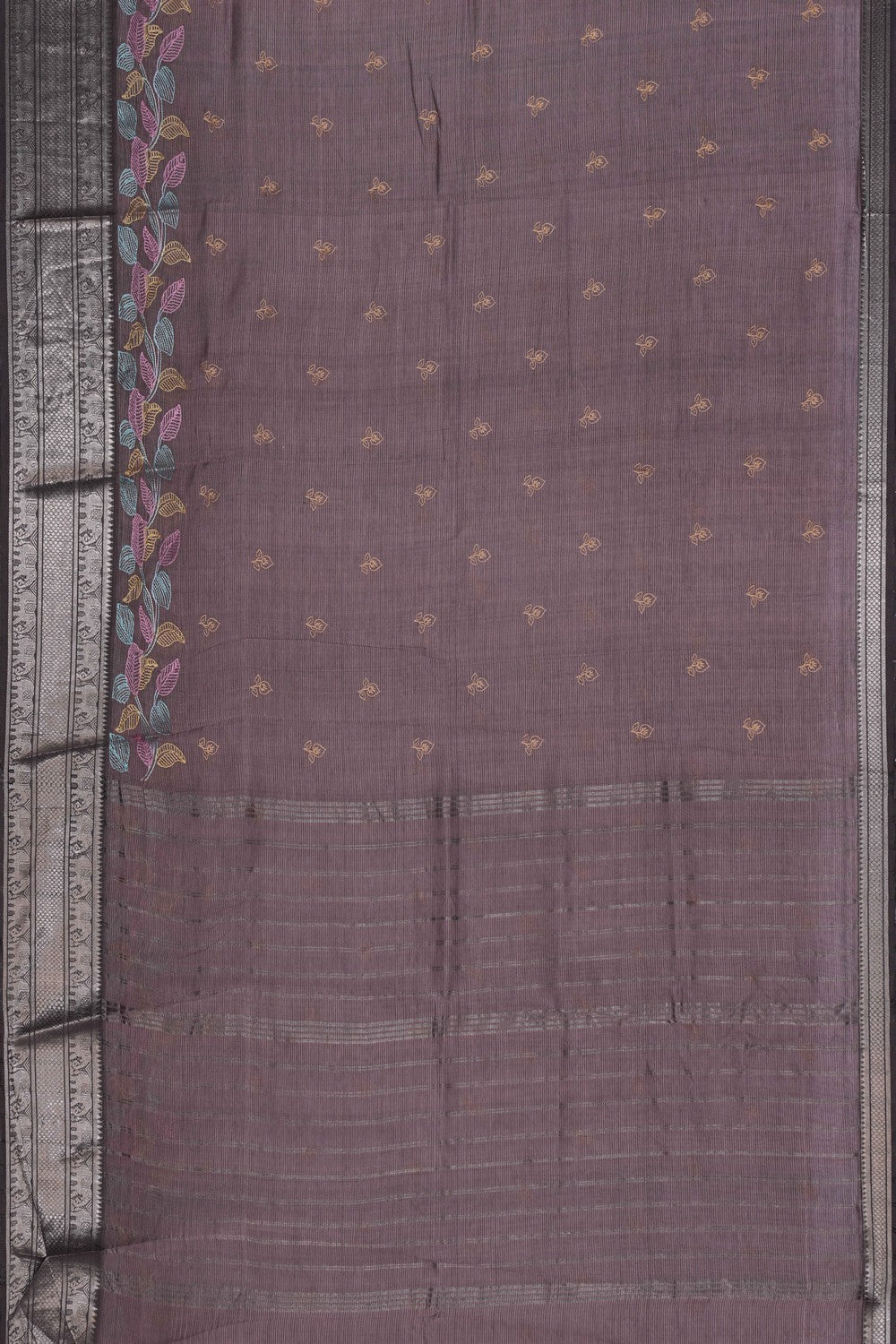 Mangalgiri Silk Embroidery Saree