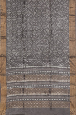 Image of Bagru Block Printed Saree