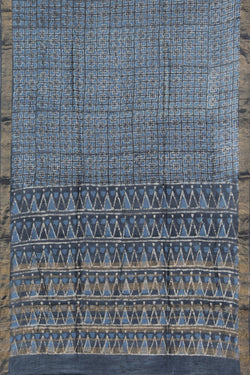 Image of Bagru Block Printed Saree