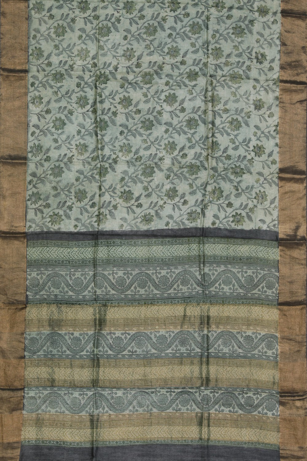 Bagru Block Printed Saree