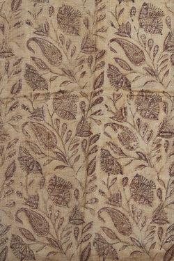 Image of Bagru Block Printed Saree