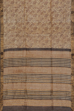 Image of Bagru Block Printed Saree