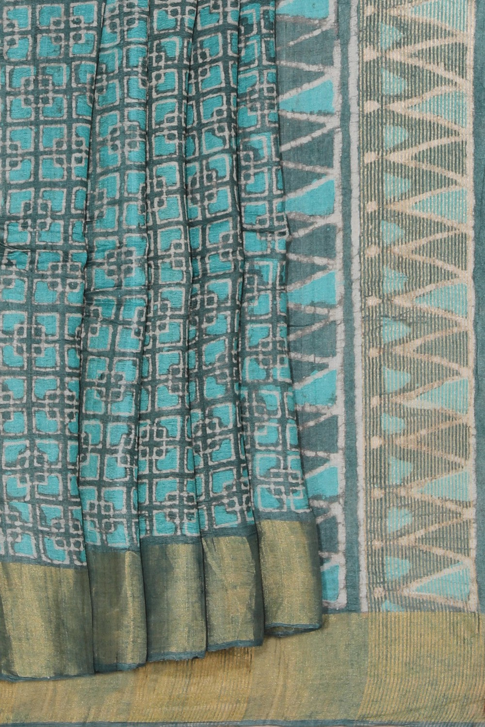 Bagru Block Printed Saree