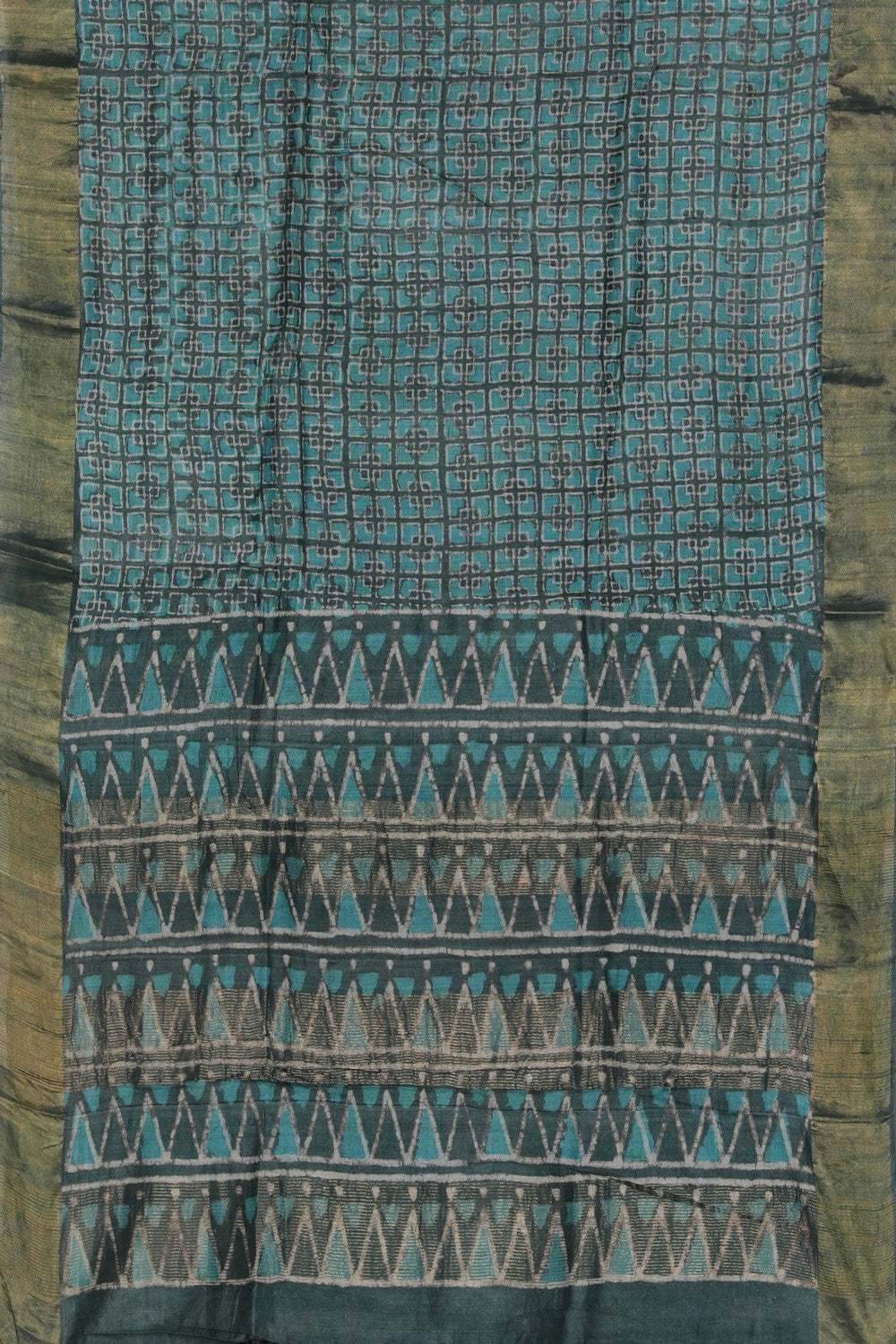 Bagru Block Printed Saree