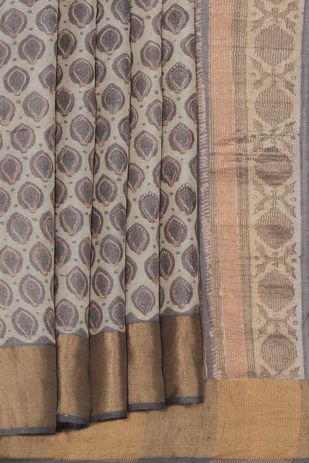 Bagru Block Printed Saree