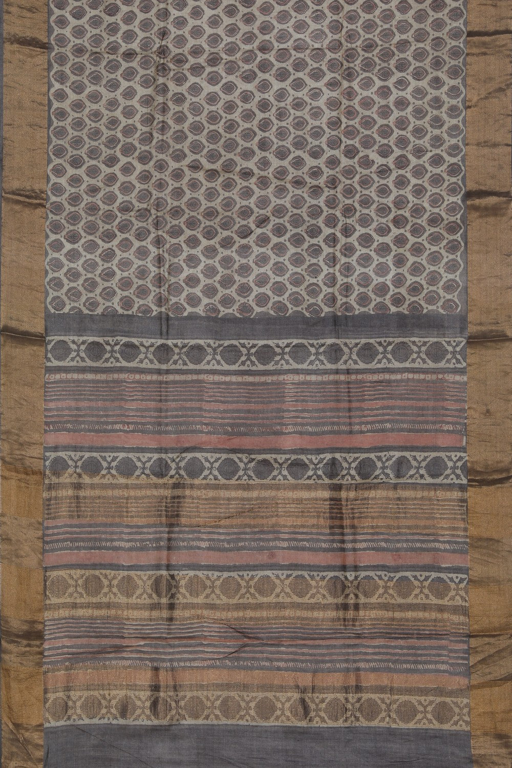 Bagru Block Printed Saree