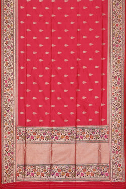 Image of Gorgeous Brocade Pink Saree