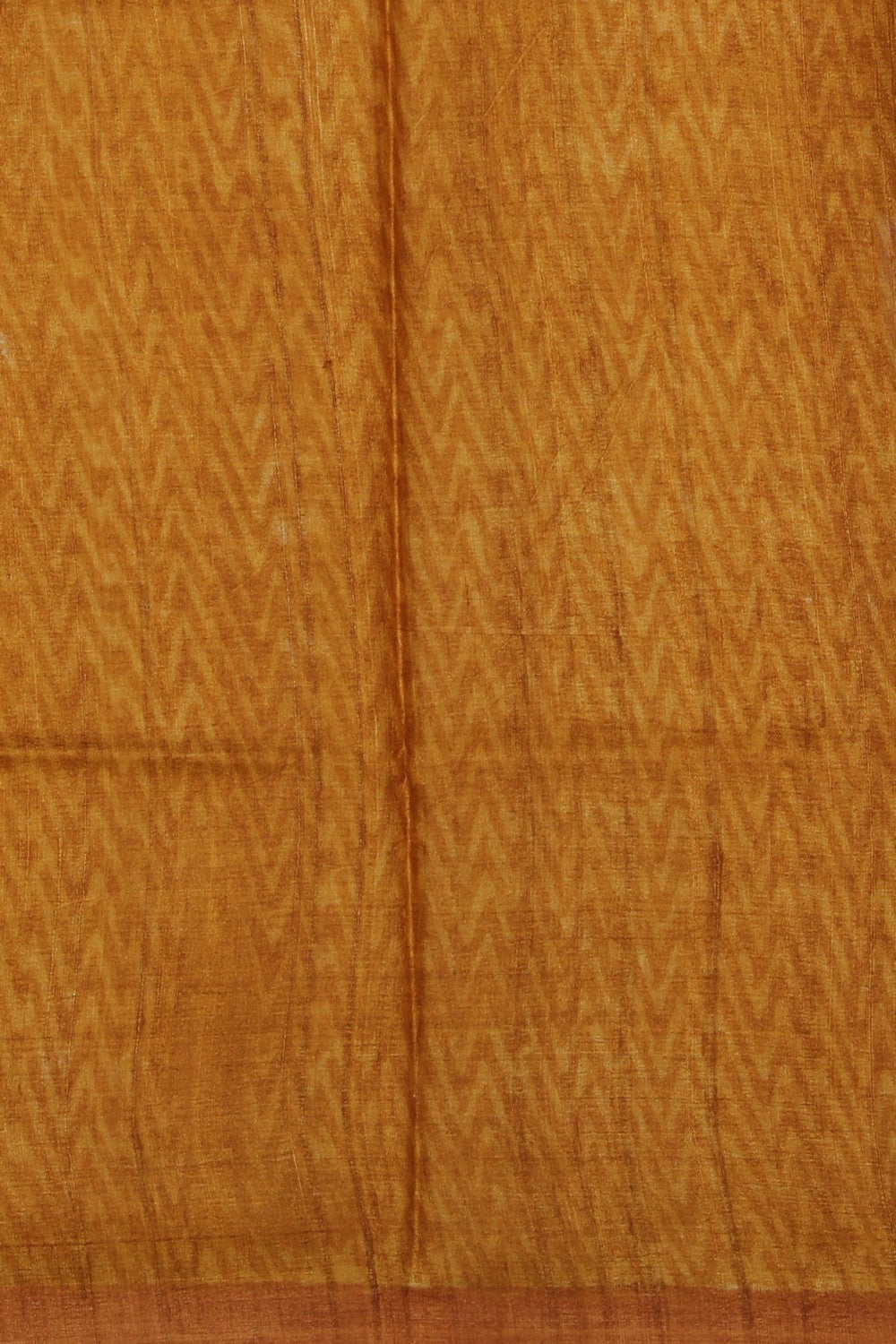 Bhagalpur Tussar Silk Mustard Saree