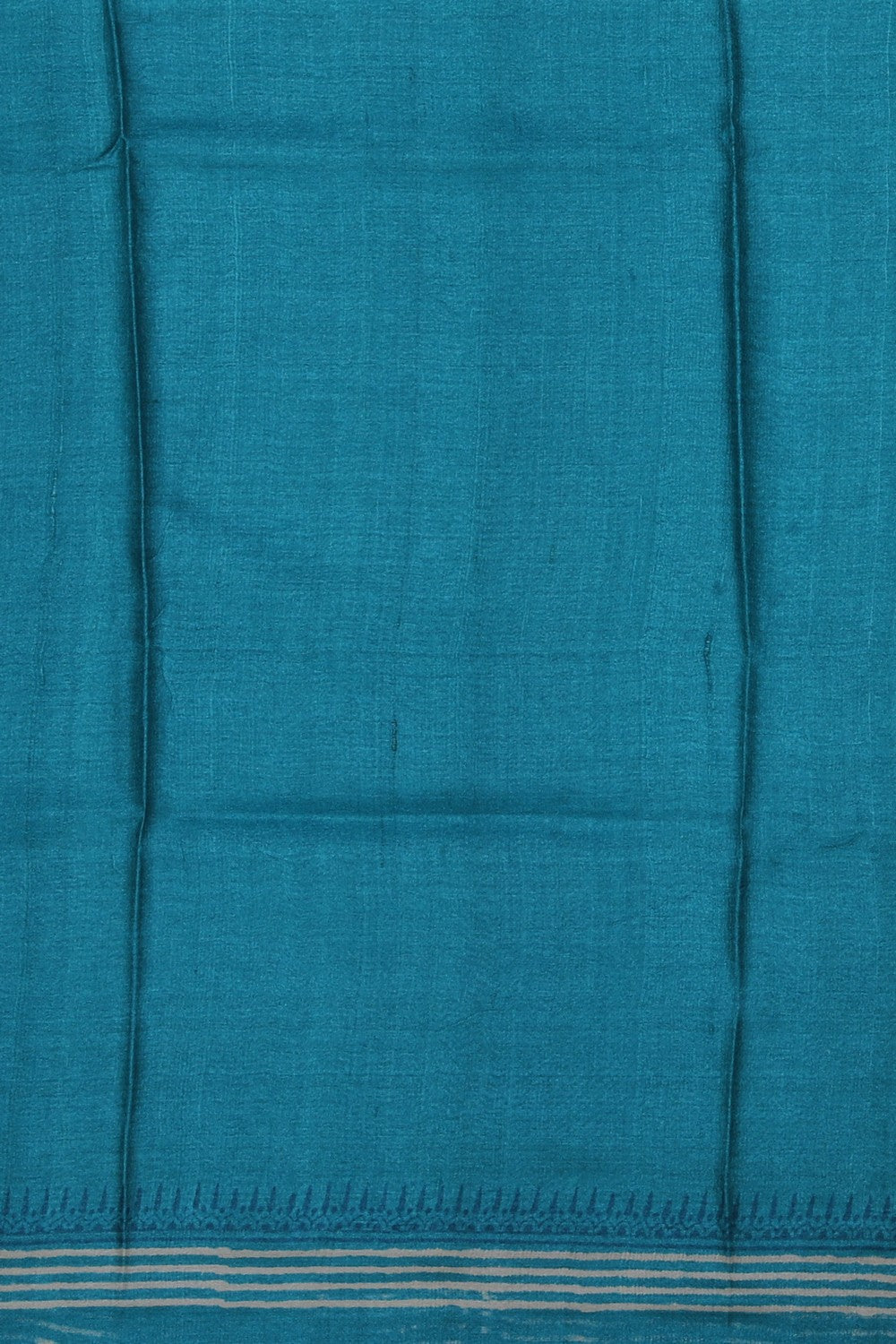 Bhagalpur Tussar Silk Sky Blue Saree