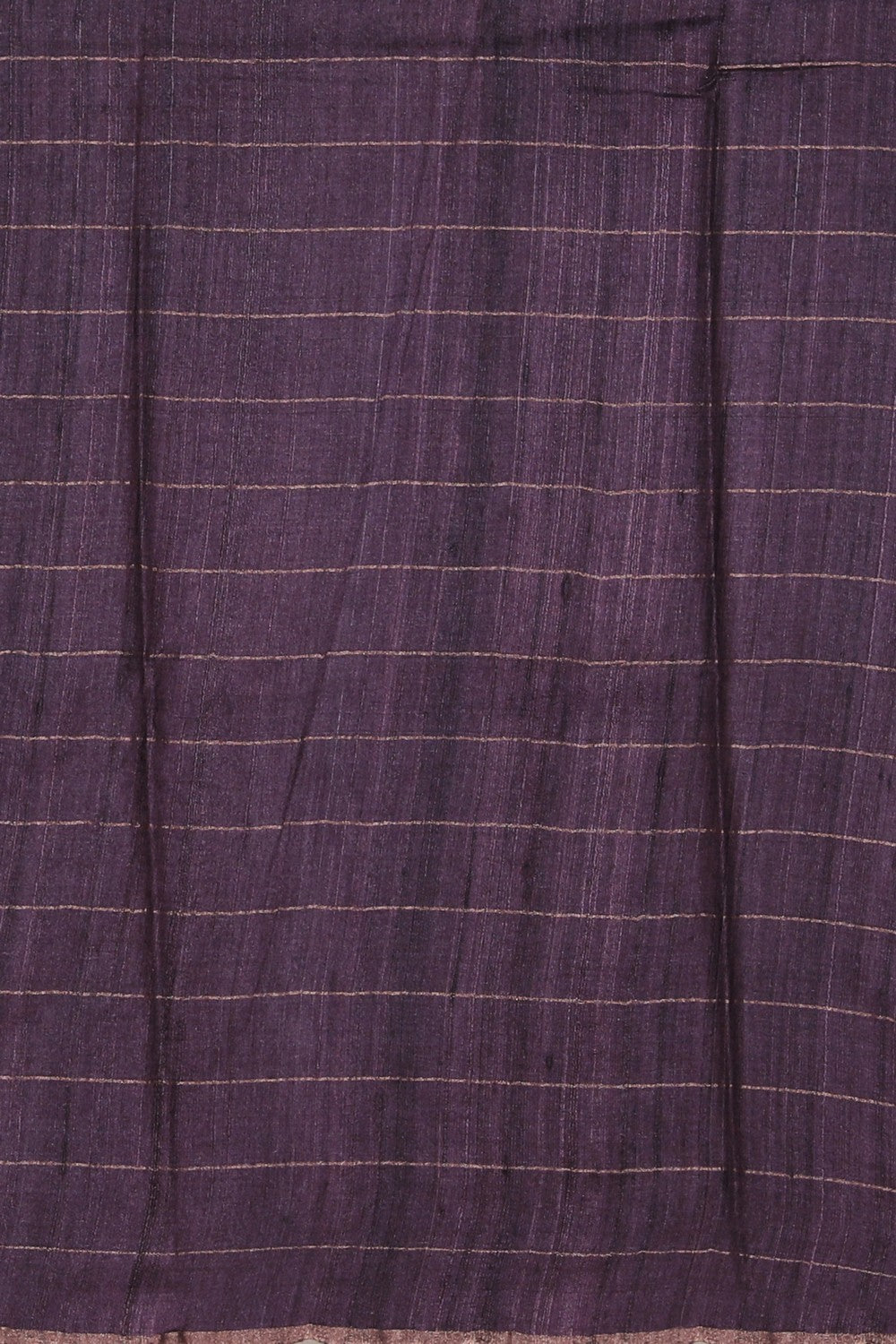 Bhagalpur Tussar Silk Purple Saree