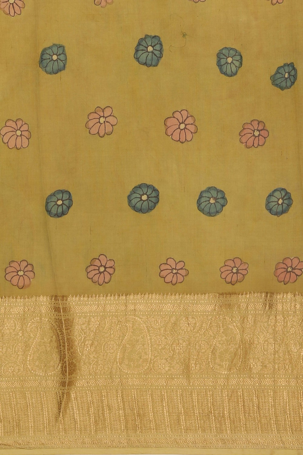 Kalamkari Silk Saree