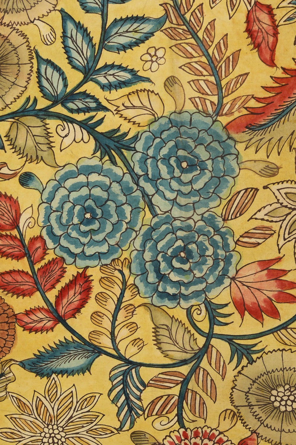 Kalamkari Silk Saree