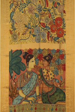 Image of Kalamkari Silk Saree