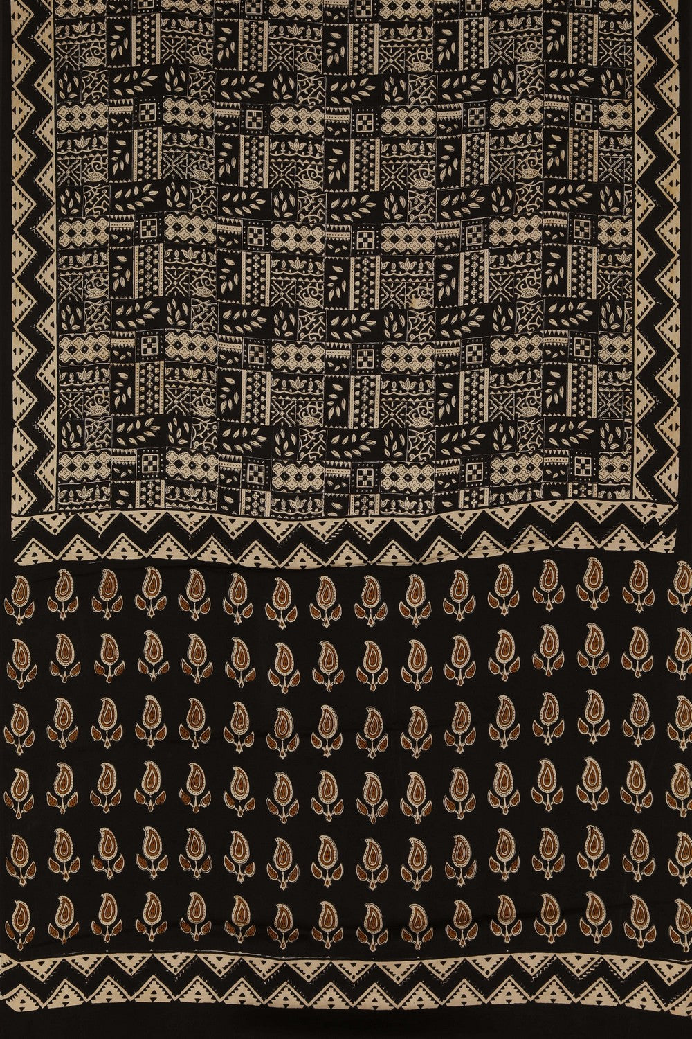 Bagru Block Printed Saree