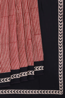 Image of Bagru Block Printed Saree