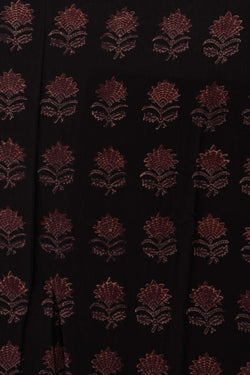 Image of Bagru Block Printed Saree