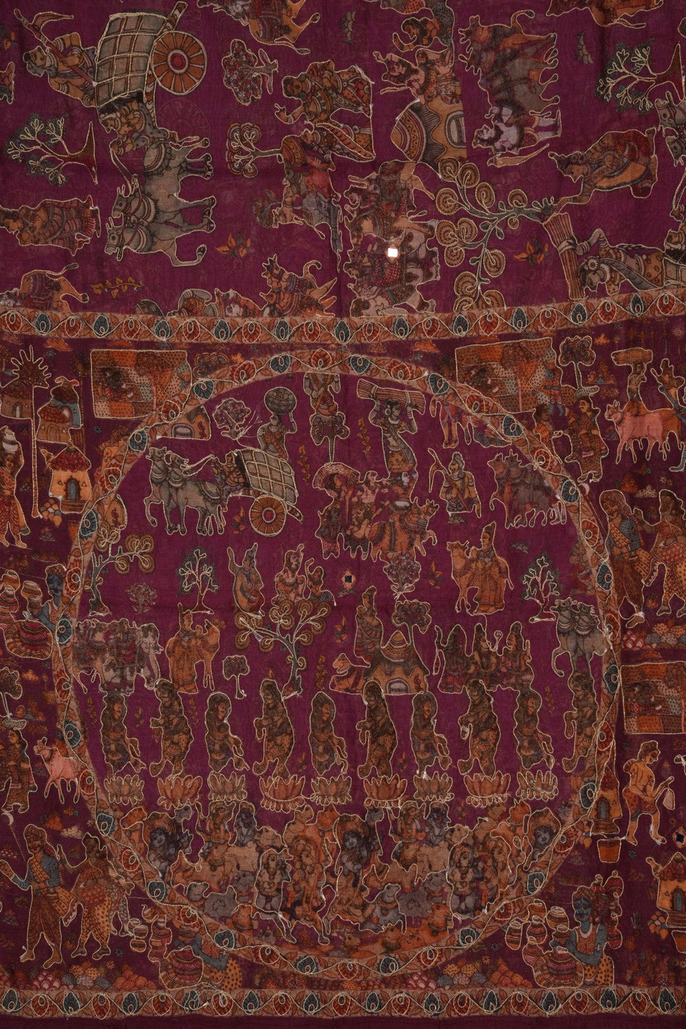 Chanderi Embroidery Dupatta
