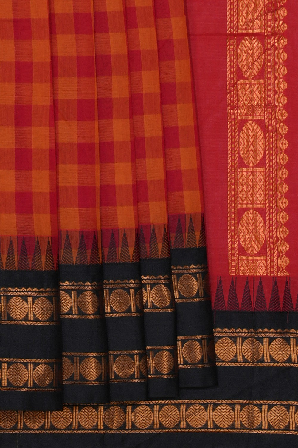 Gadwal Cotton Saree