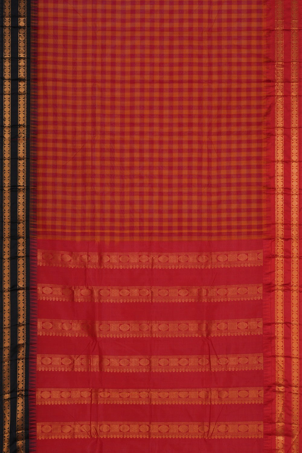 Gadwal Cotton Saree