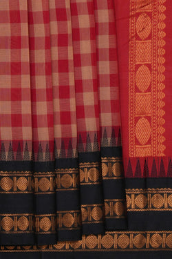 Image of Gadwal Cotton Saree