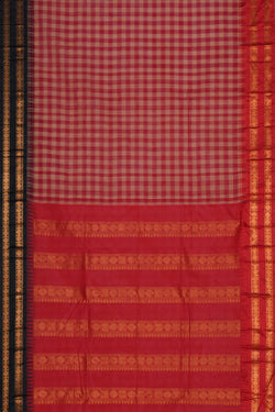 Image of Gadwal Cotton Saree