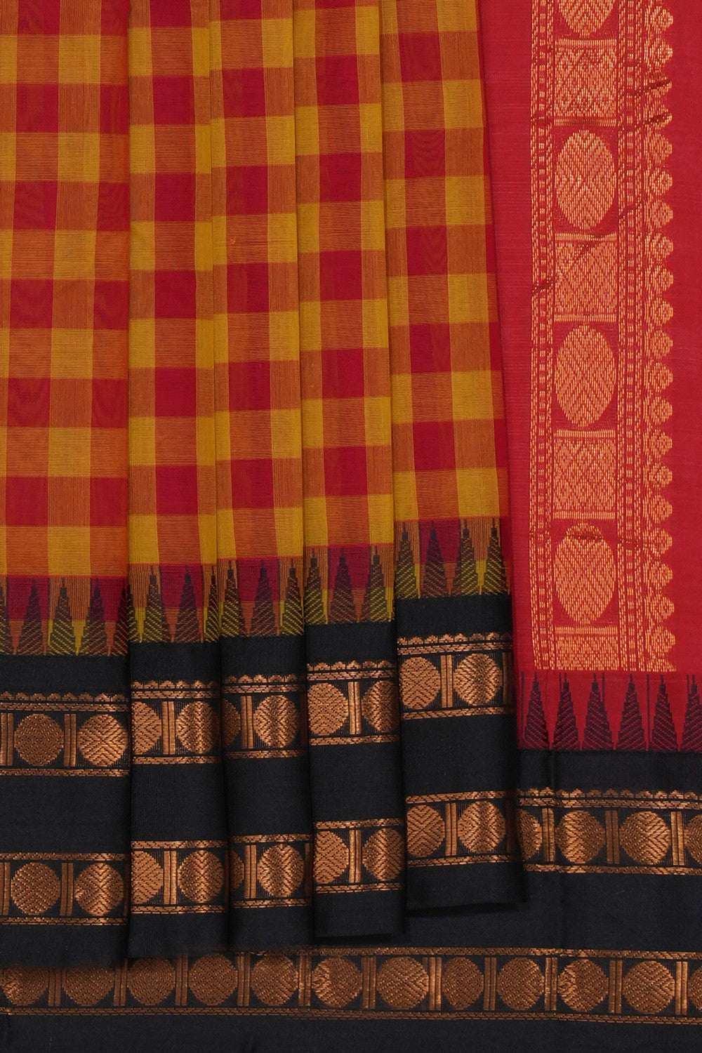 Gadwal Cotton Saree