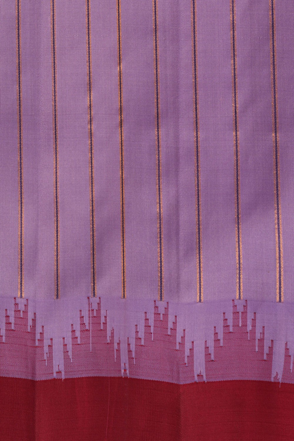 Gadwal Silk Purple Saree