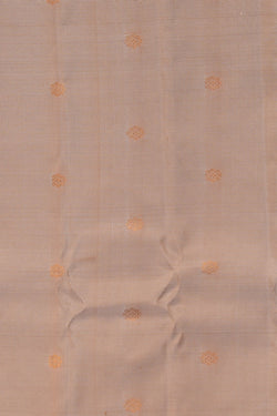 Image of Gadwal Silk Beige Saree