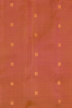 Image of Gadwal Silk Orange Saree