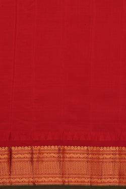 Image of Gadwal Silk Violet Saree