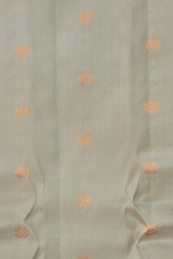 Image of Gadwal Silk Sage Green Saree