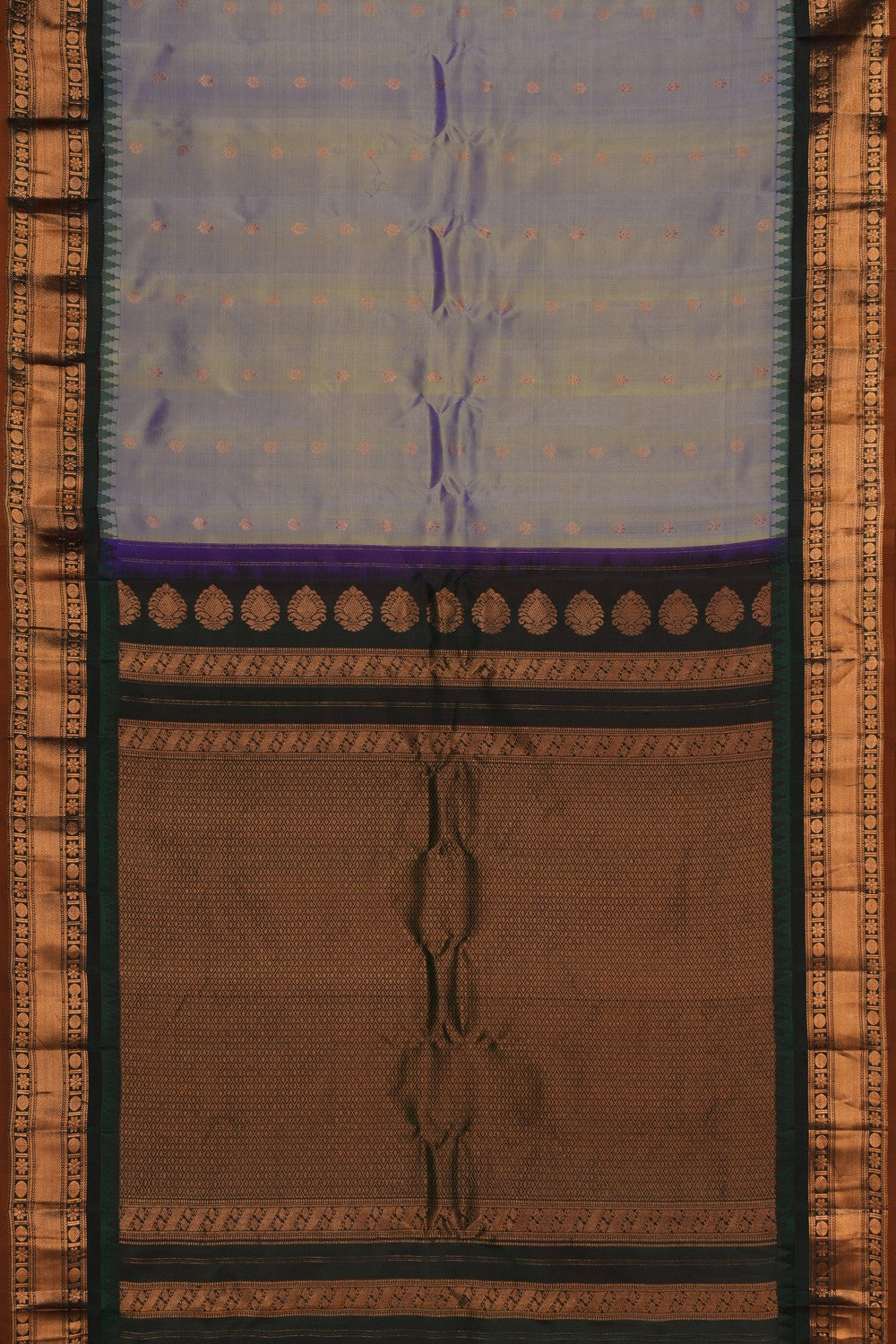 Gadwal Silk Purple Saree