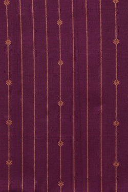 Image of Gadwal Silk Violet Saree