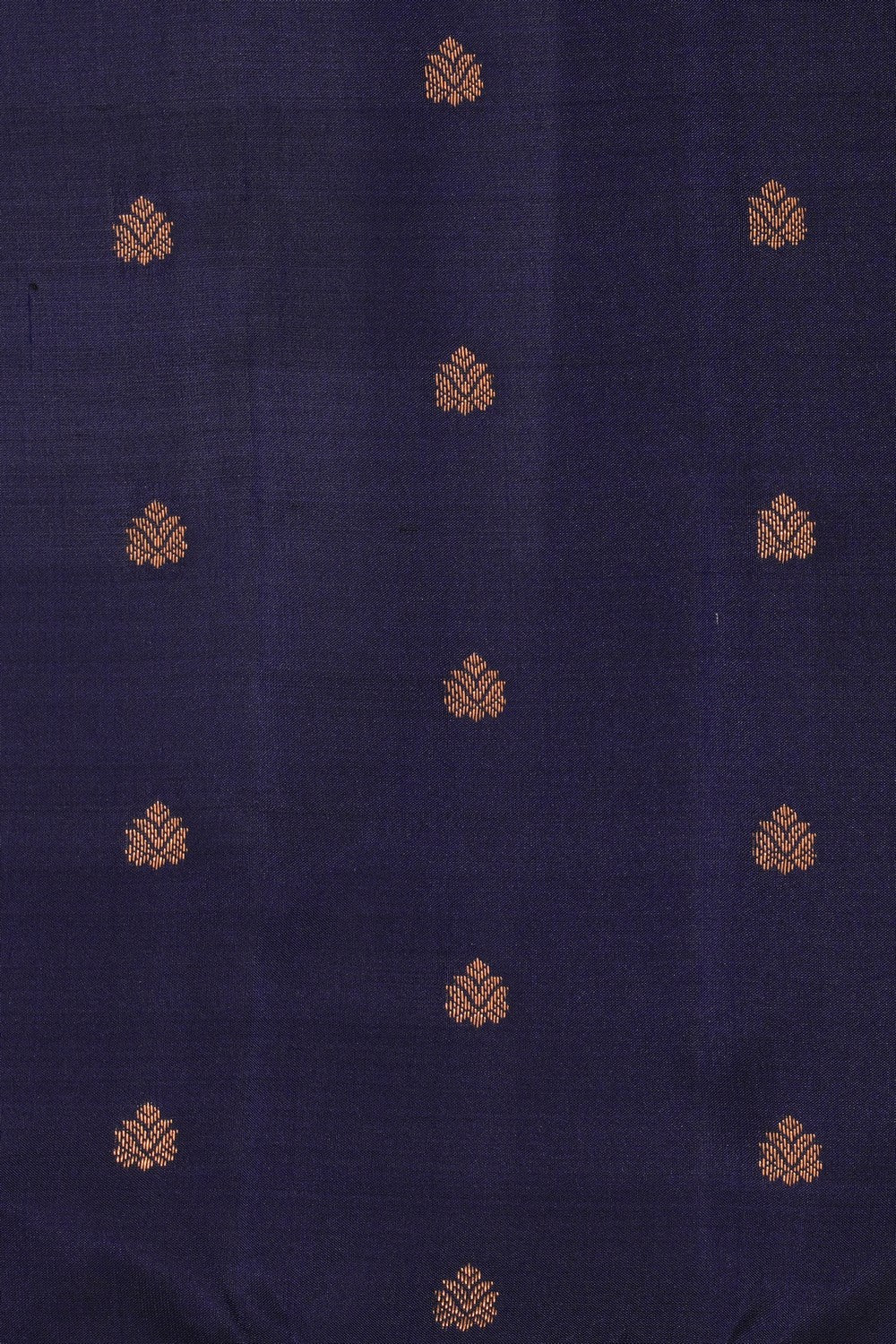 Gadwal Silk Navy Blue Saree