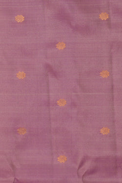 Image of Gadwal Silk Onion-Pink Saree