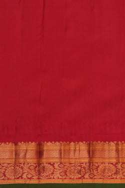 Image of Gadwal Silk Beige Saree