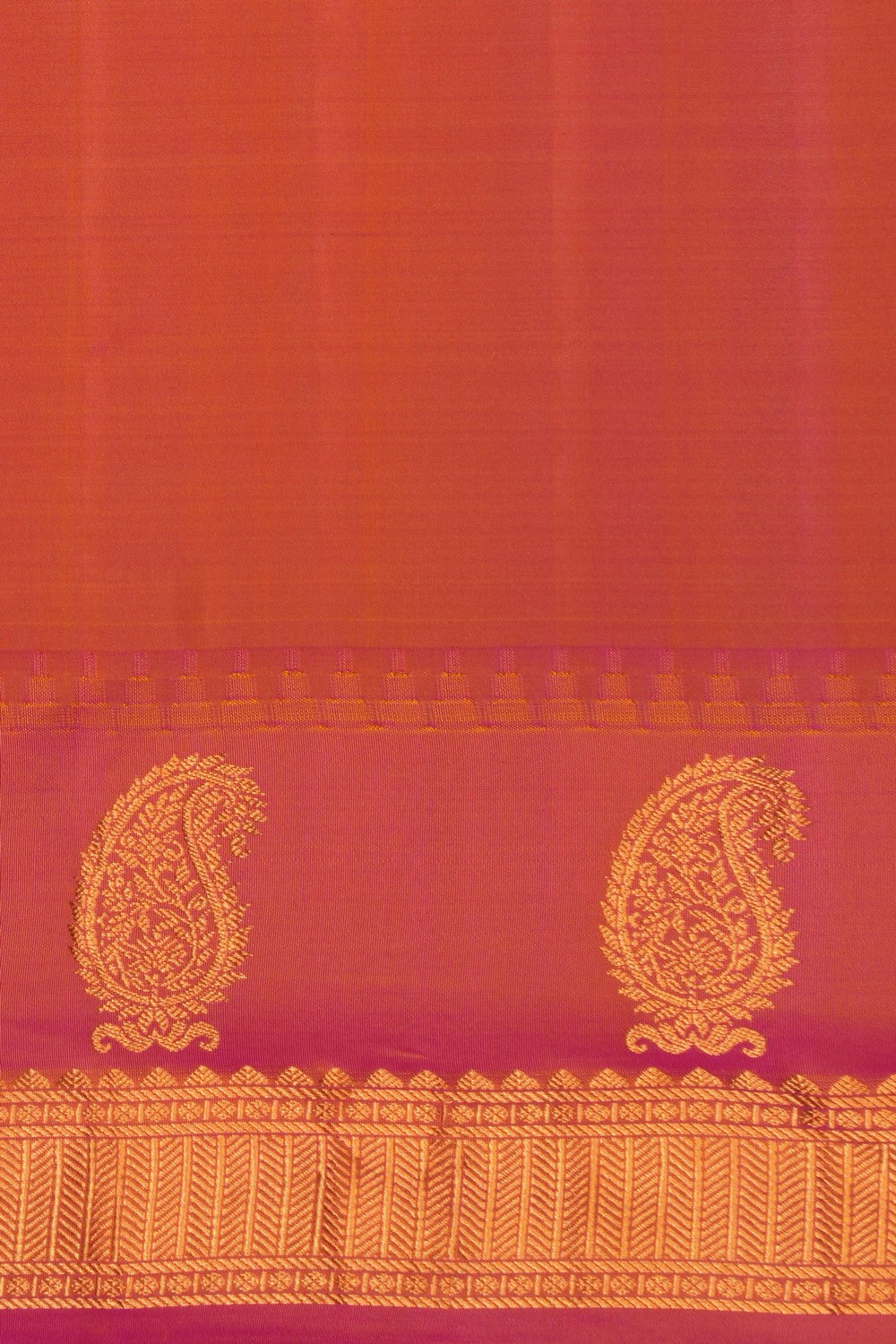 Gadwal Silk Violet Saree