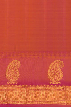 Image of Gadwal Silk Violet Saree