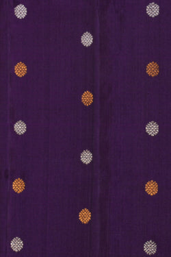 Image of Gadwal Silk Violet Saree