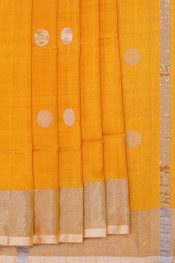 Image of Uppada Silk Yellow Saree