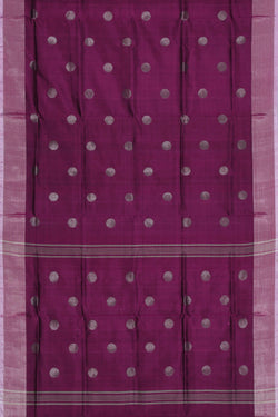 Image of Uppada Silk Purple Saree