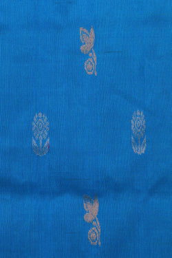 Image of Uppada Silk Blue Saree