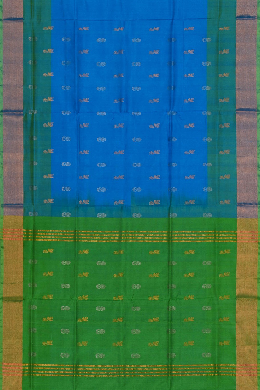 Uppada Silk Blue Saree