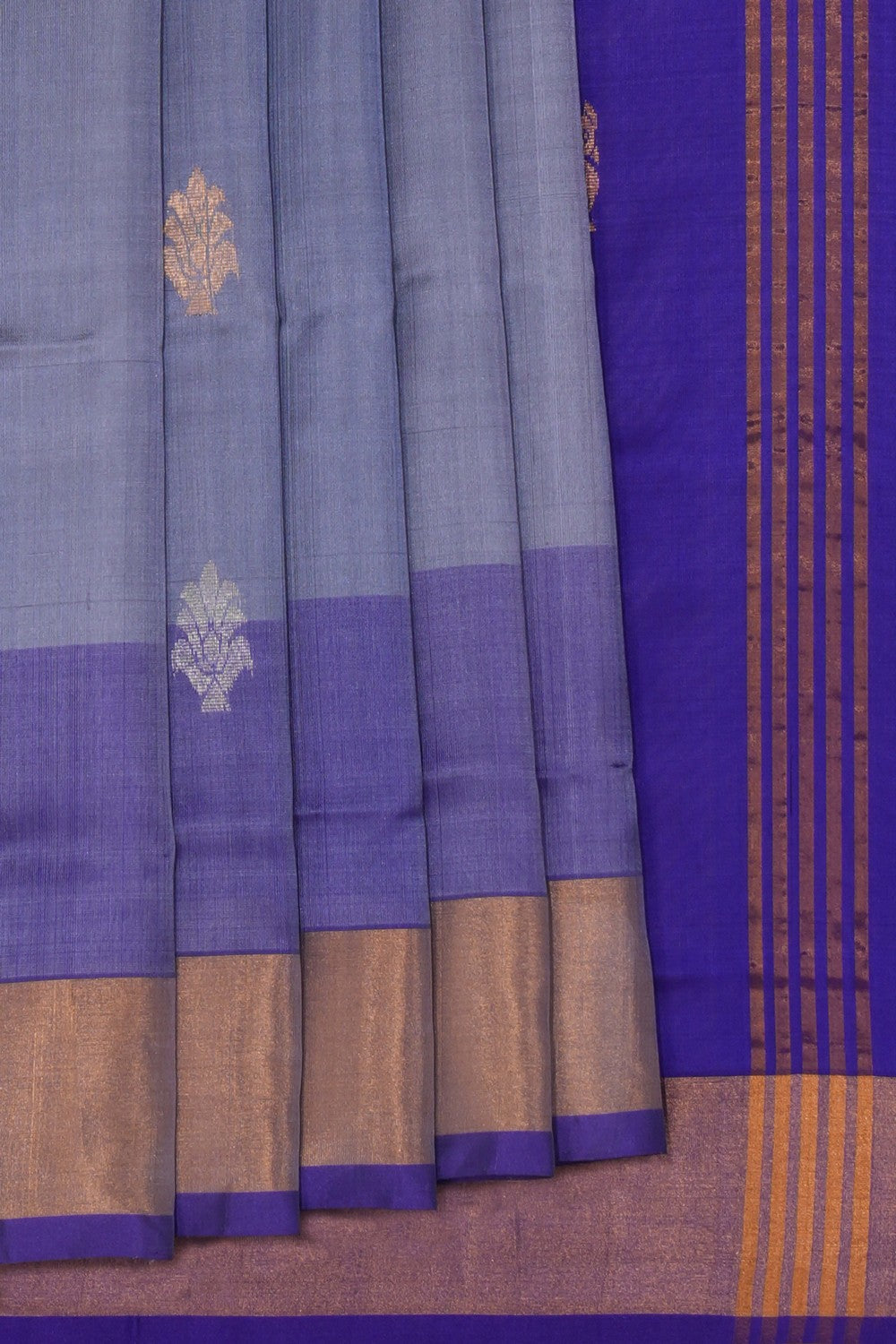 Uppada Silk Grey Saree