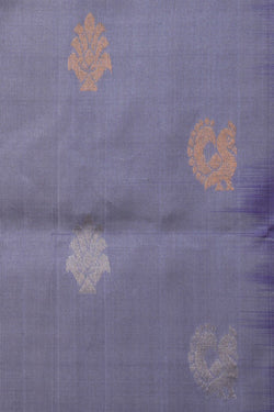 Image of Uppada Silk Grey Saree