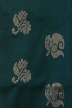 Image of Uppada Silk Green Saree