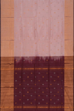 Image of Uppada Silk Peach Saree