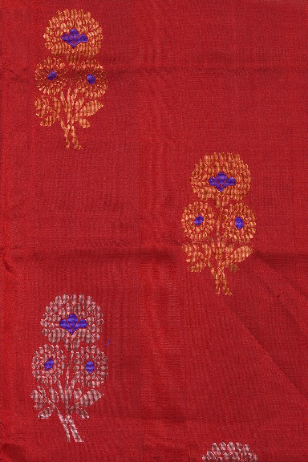 Uppada Silk Red Saree