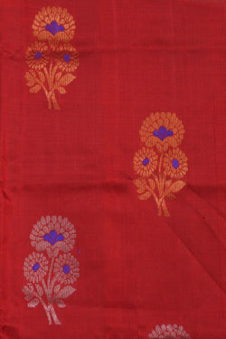 Image of Uppada Silk Red Saree