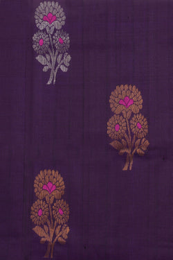 Image of Uppada Silk Purple Saree